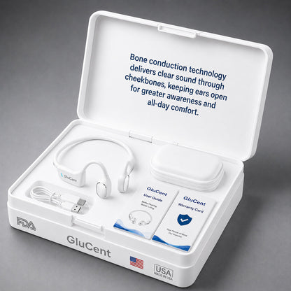🔥 Final 2 Hours : Only Limited Stock Left🏆GluCent®  Bone Conduction Smart Hearing Headphones （Mayo Clinic Recommended）