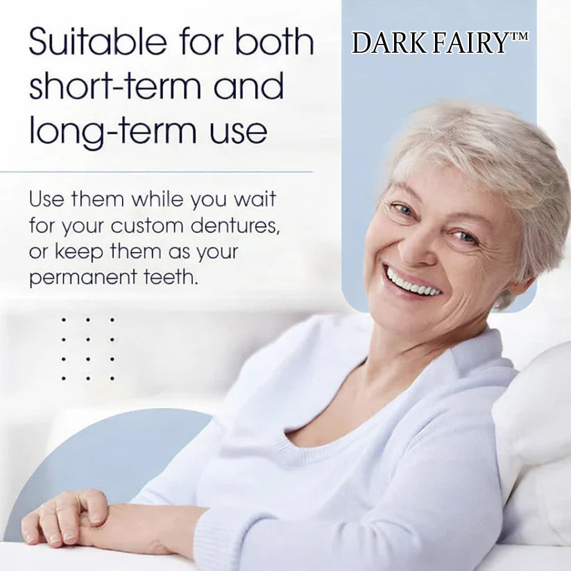 👑2026 Hot Sale Ends Today: 70% OFF! Custom Custom-Fit Full Functional Dentures Make you more confident – Made in the USA