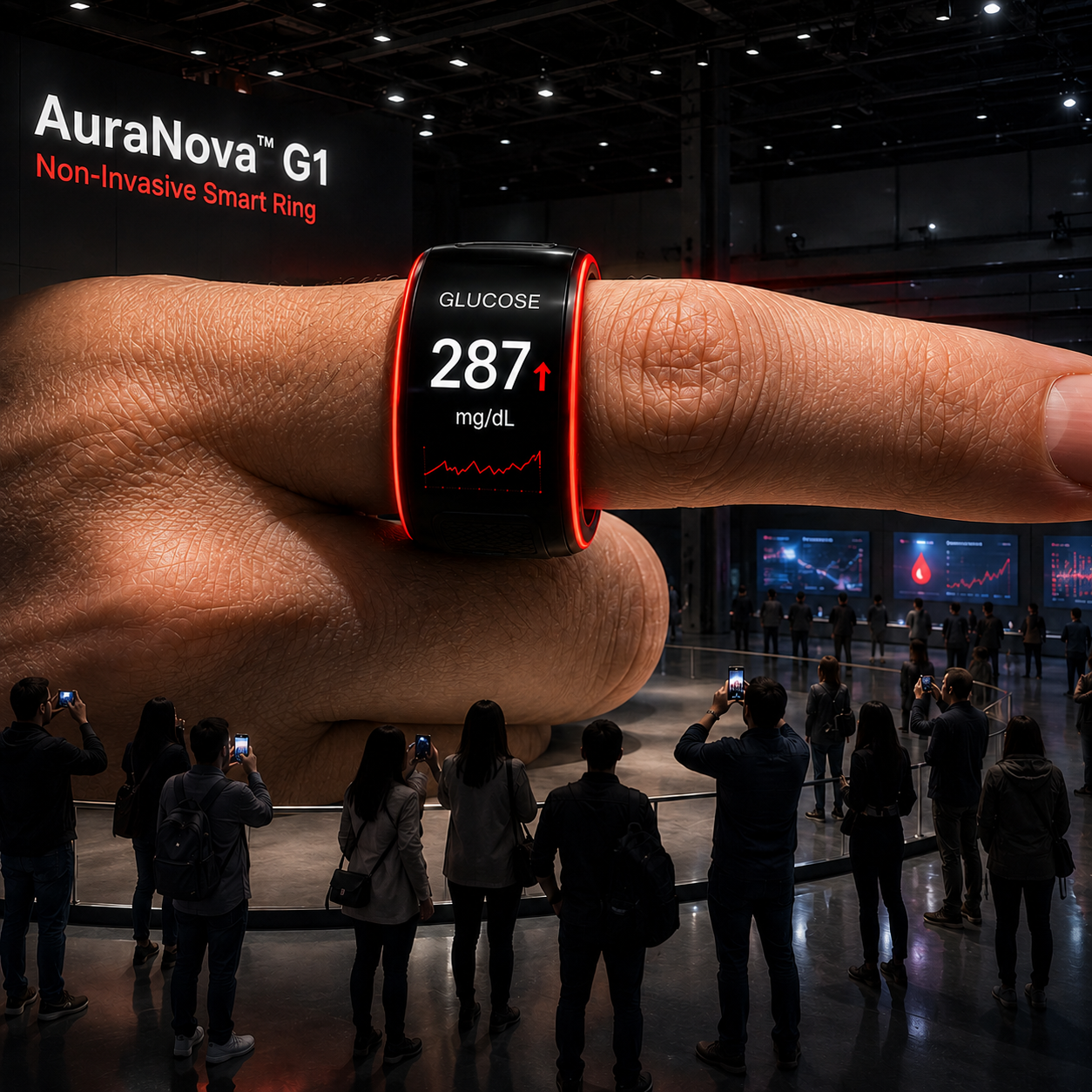 🎉 75% OFF Launch Offer🔥AuraNova™ G1 Non-Invasive Smart Ring